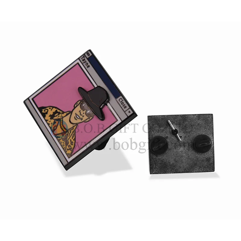 Zinc alloy die cast with Cloisonne Pins