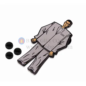 Zinc alloy die cast with Cloisonne Pins