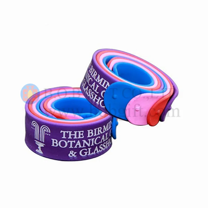 Silicone Slap Bands papa slap bands wristband