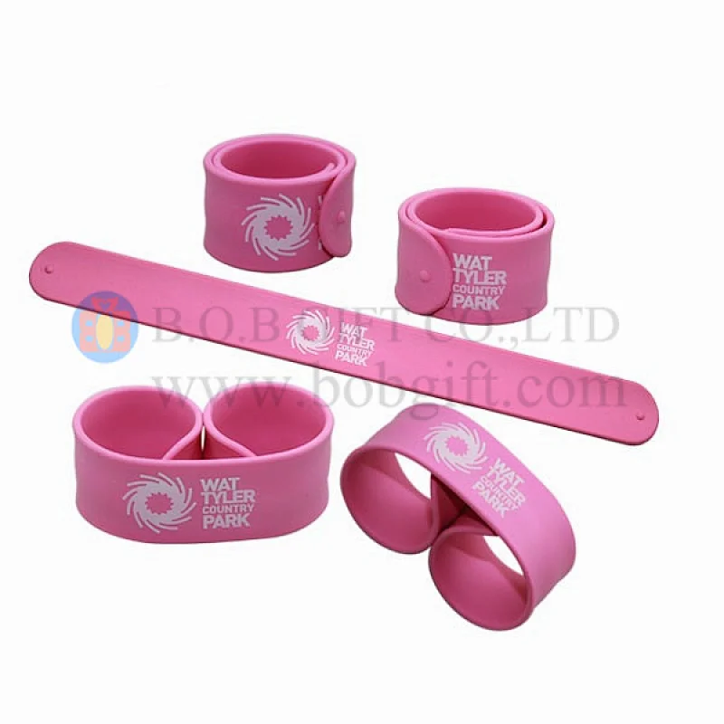 Silicone Slap Bands papa slap bands wristband