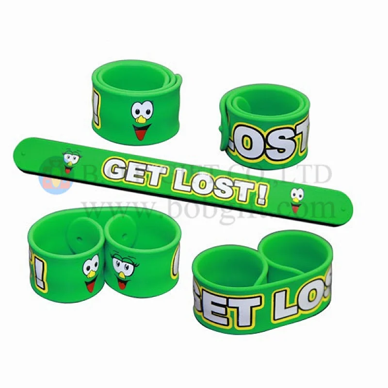 Silicone Slap Bands papa slap bands wristband