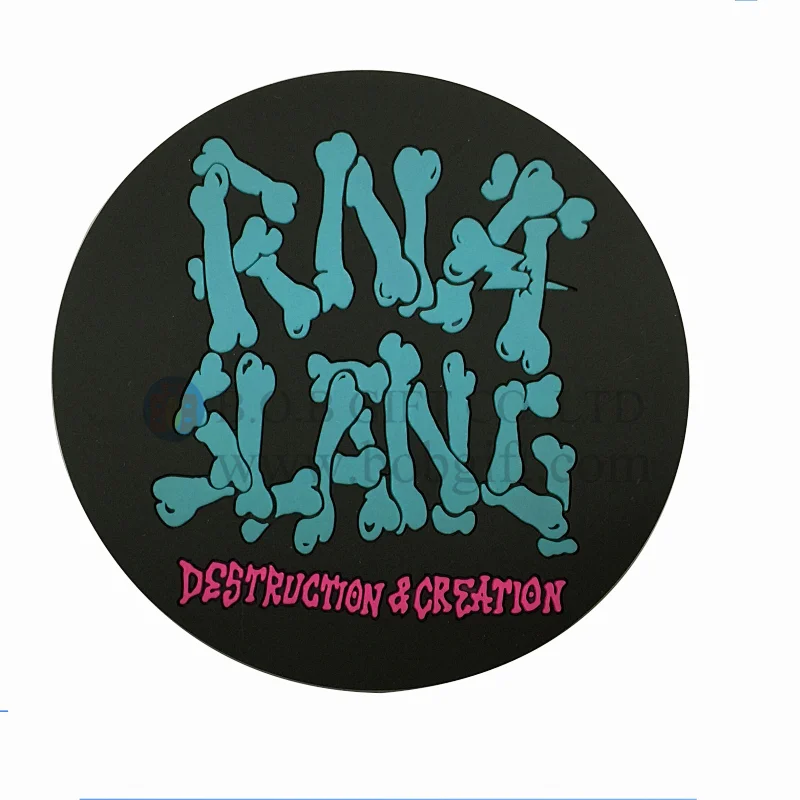 PVC Coasters 3D PVC mat