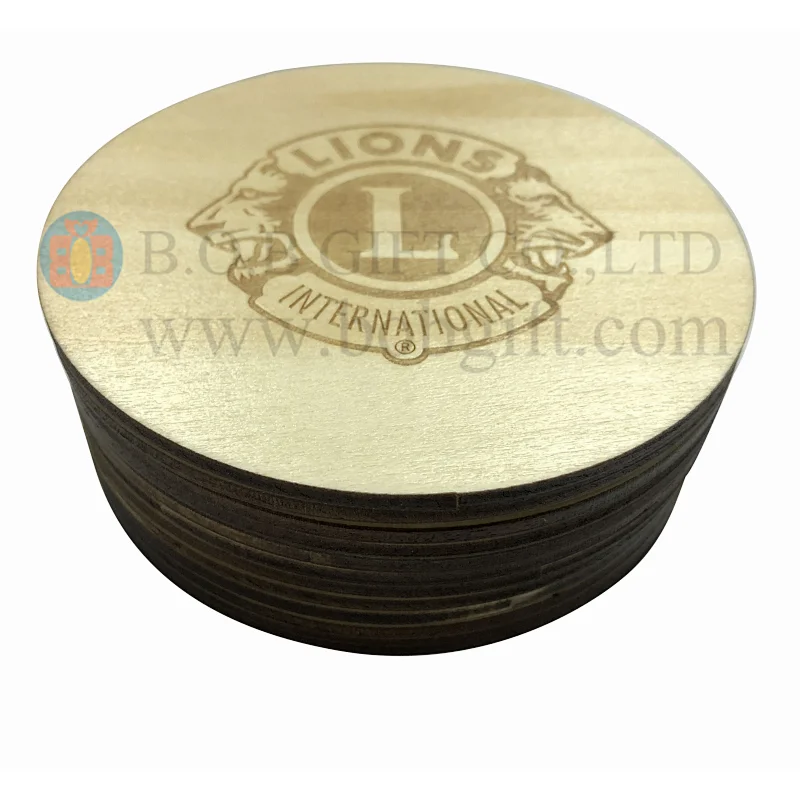 Wooden Coasters cup standard ,cup mat