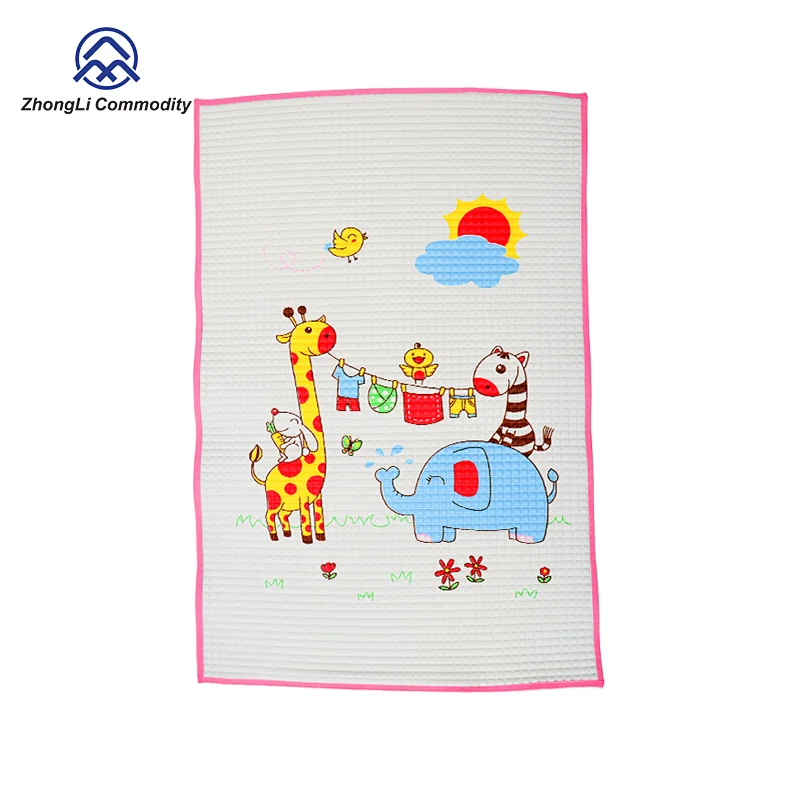 Hot Sell Air Filled Baby Cot Sheet Eco-friendly Baby Playing Mat