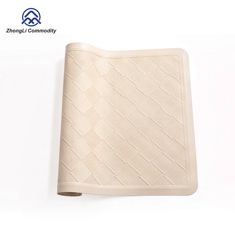 New Product Wholesale Bathroom Bath Mat With Suction Cup Mat
