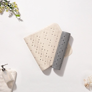 Eco-friendly Safety Non-slip Bath Tub Mat Shower  Natural Rubber Bathroom Mat
