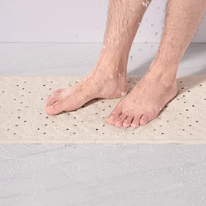 Eco-friendly Safety Non-slip Bath Tub Mat Shower  Natural Rubber Bathroom Mat