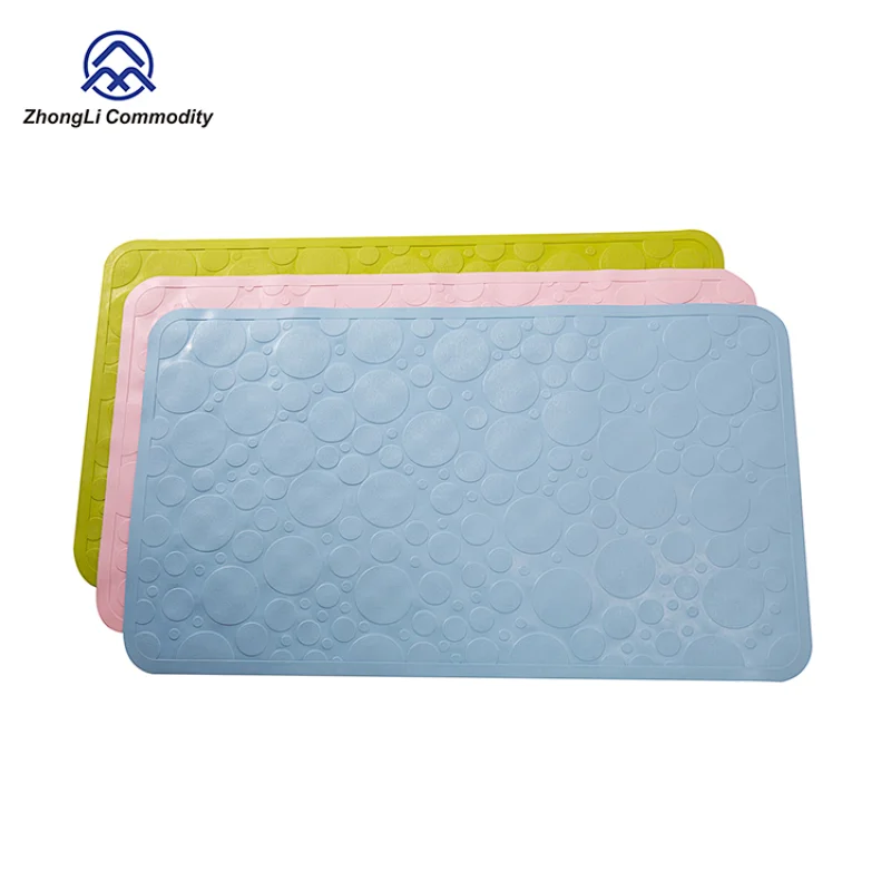 Hot Selling Anti-slip Pattern Rubber Bath Easily Clean Rubber Mat For Bathroom