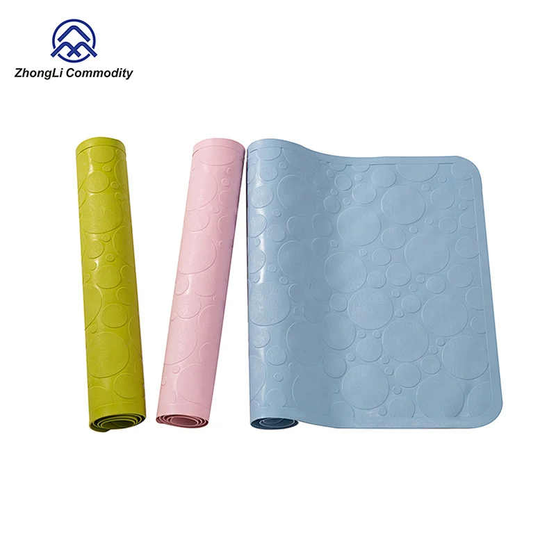 Hot Selling Anti-slip Pattern Rubber Bath Easily Clean Rubber Mat For Bathroom