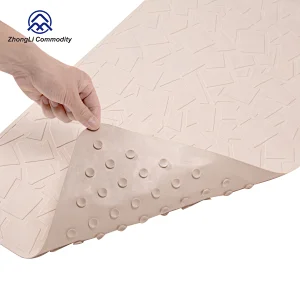 Hot selling Natural Rubber Bath Mat, Easily Clean Rubber Mat for Bathroom