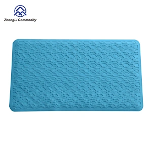 wholesale Quick Dry Natural Bath Mats anti-slip suction cup bath mat