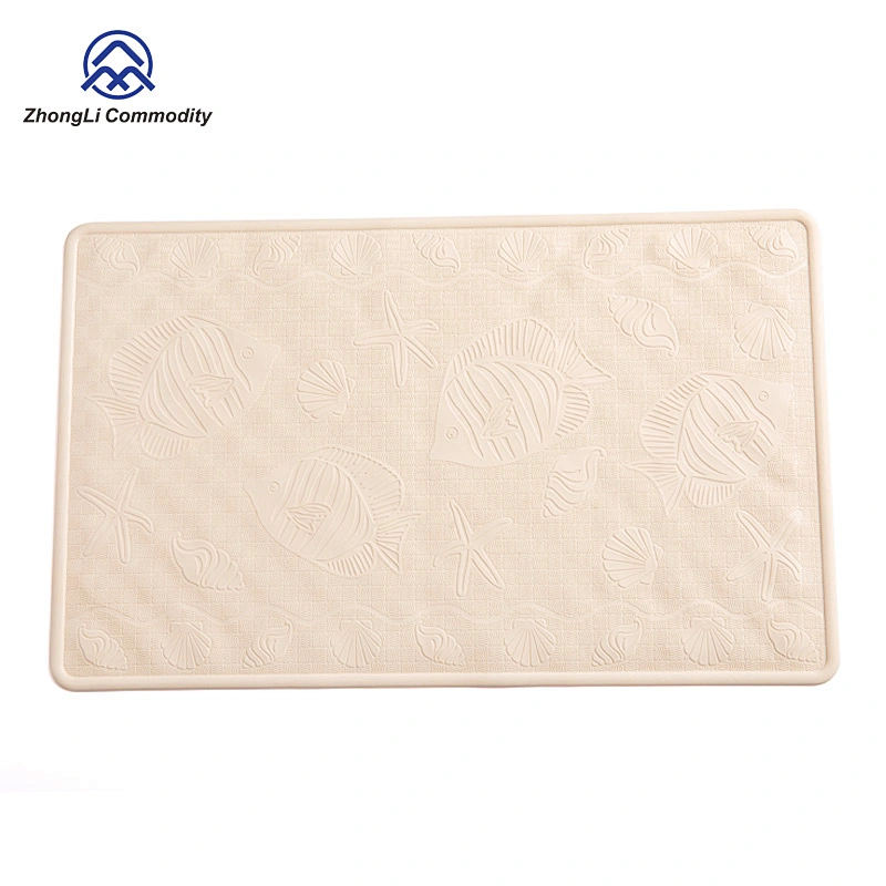New Design Natural Rubber Bath Mat Easily Clean Rubber Mat for Bathroom
