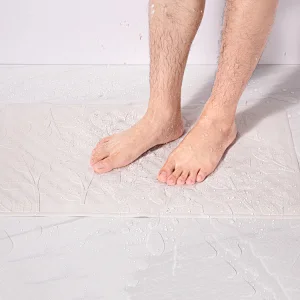 Easily Clean Antibacterial Natural Rubber Bath Mat For Bathroom
