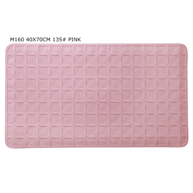 Skidproof Rubber Bath Mat with suction cups Shower room Best Choice