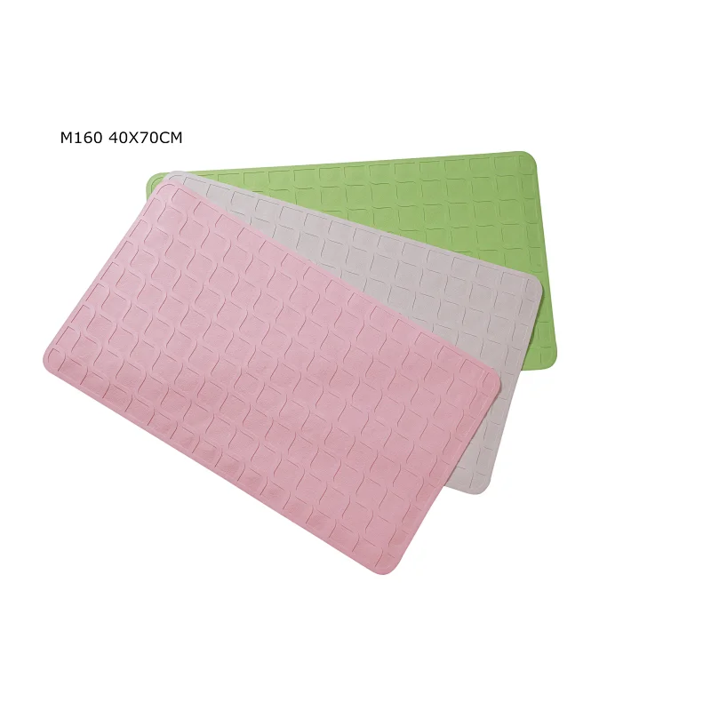 Skidproof Rubber Bath Mat with suction cups Shower room Best Choice