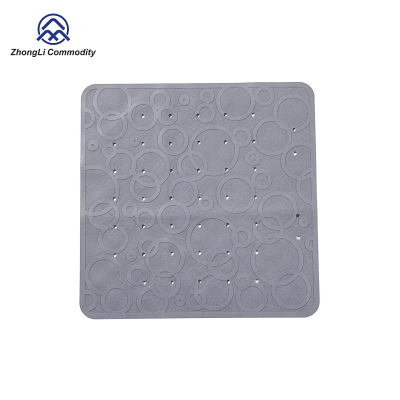 China factory wholesale custom shower bathtub bathroom rubber bath mat