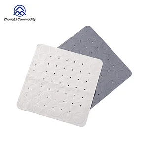 China factory wholesale custom shower bathtub bathroom rubber bath mat