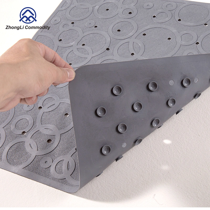 China factory wholesale custom shower bathtub bathroom rubber bath mat