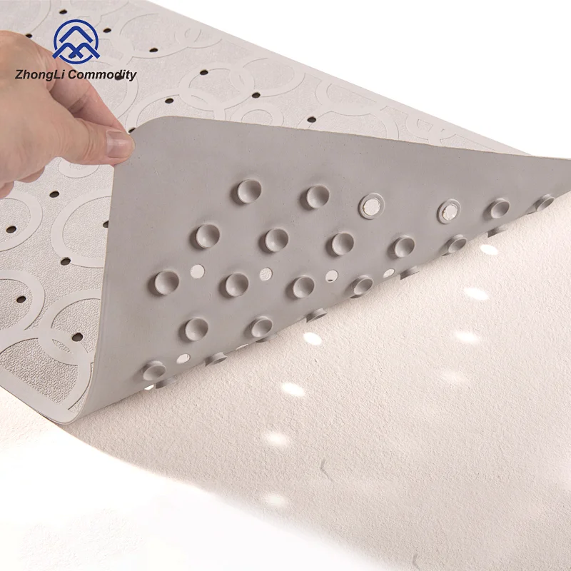 Anti-slip Rubber Bathtub/shower Mat, Easily Clean Rubber Mat for bathtub or shower