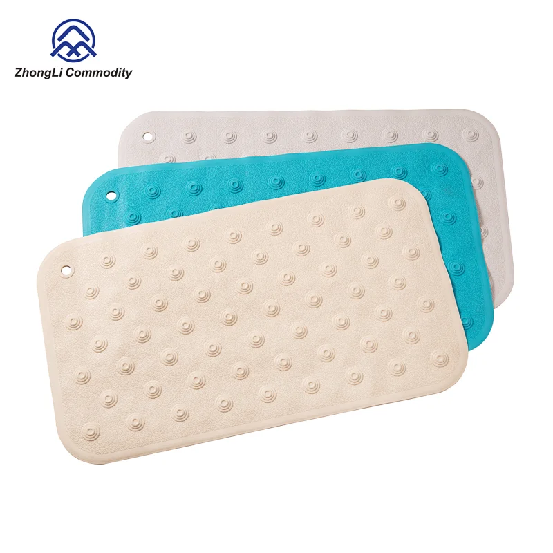 New Custom Non Slip Super Absorbent Waterproof Washable Baby Shower Bath Mat