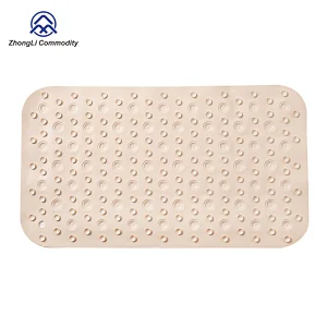 New Custom Non Slip Super Absorbent Waterproof Washable Baby Shower Bath Mat