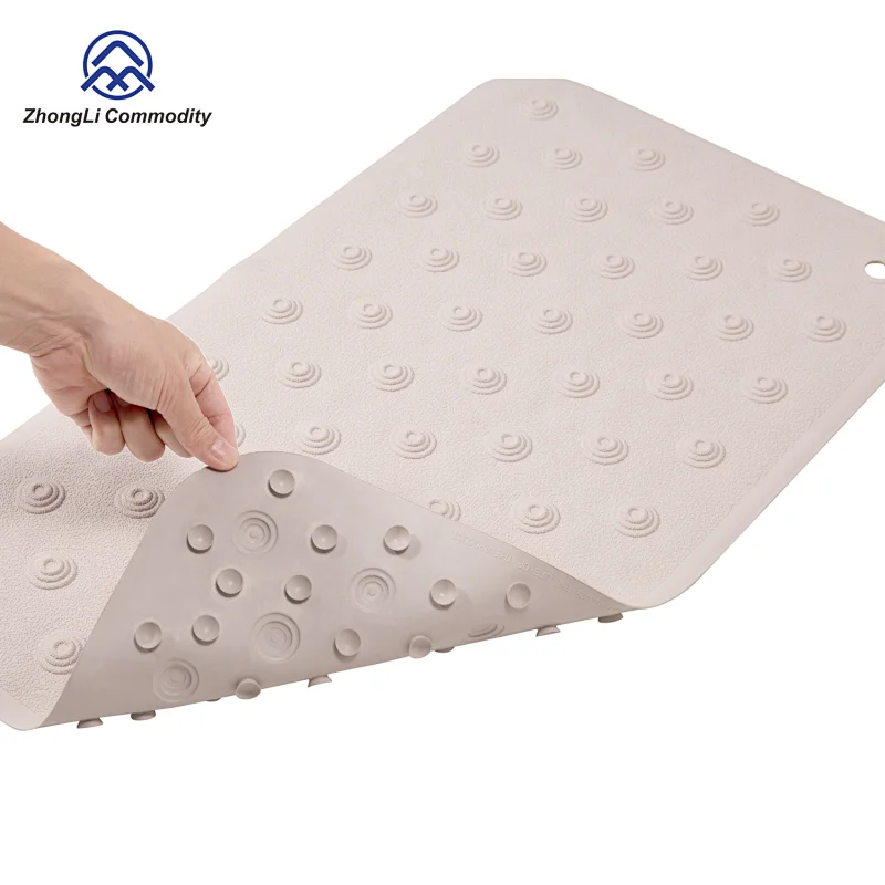 New Custom Non Slip Super Absorbent Waterproof Washable Baby Shower Bath Mat