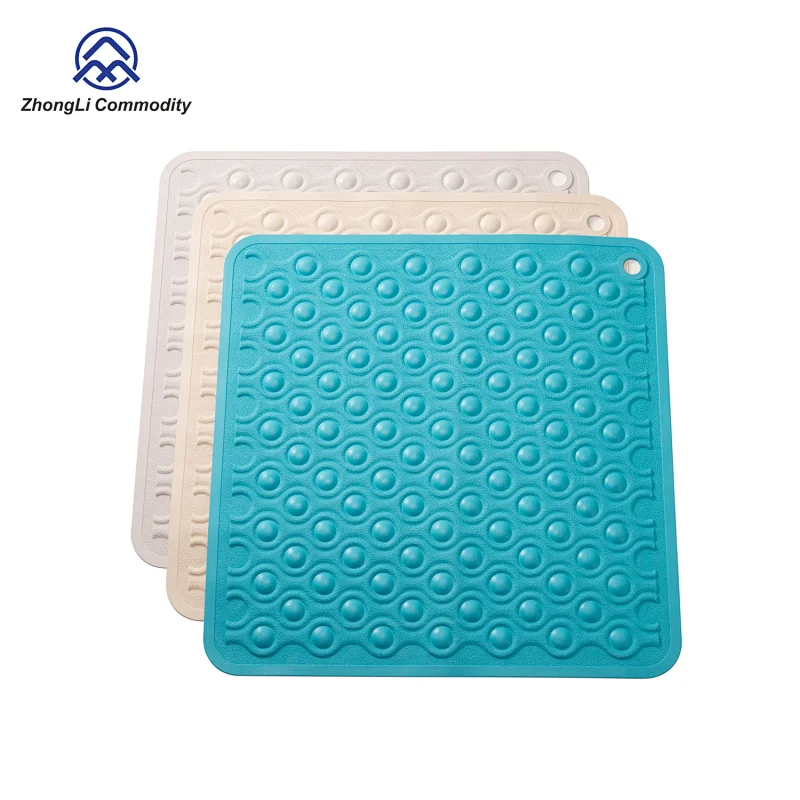 Square High quality Antibacterial Bath Shower Tub Mat