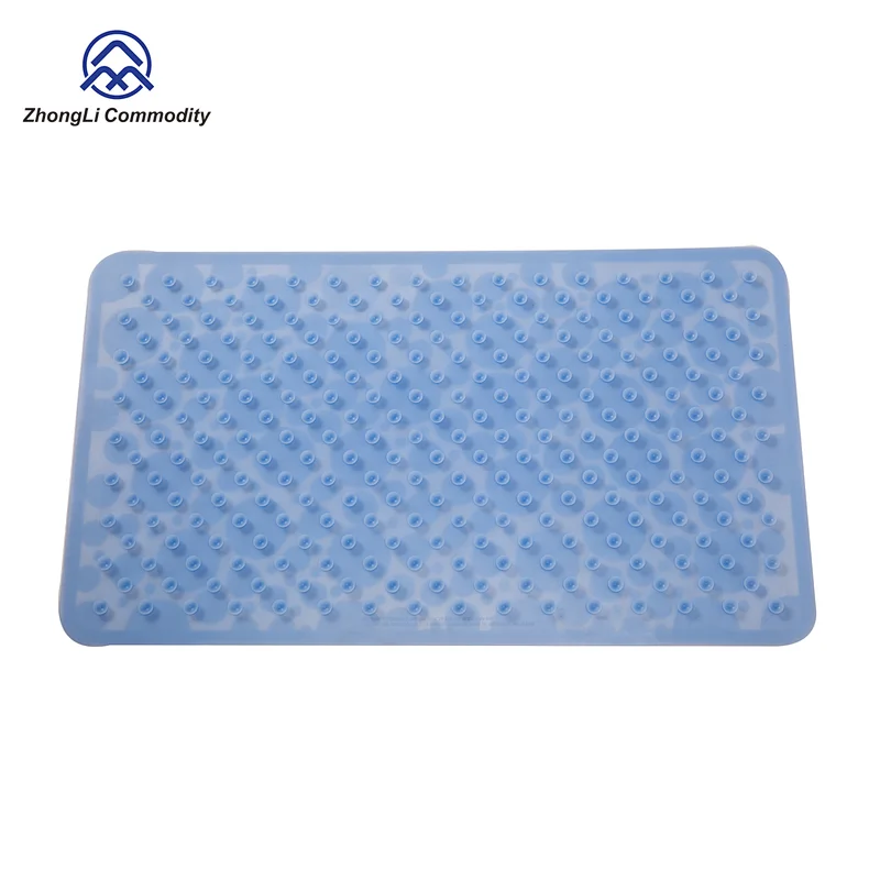 Factory Directly Custom Silicone Bath Mat, Footmat with Suction Cups