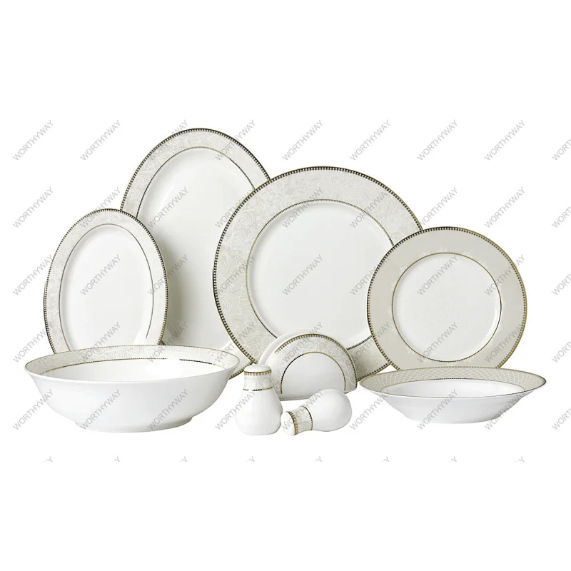Round shape 24pcs dinner set 6329