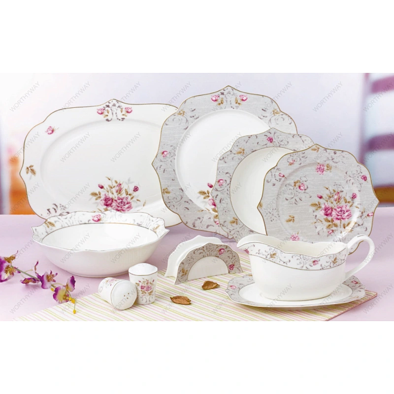 Victoria shape 27pcs dinner set 6845