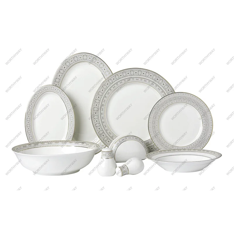 Round shape 24pcs dinner set 6431R