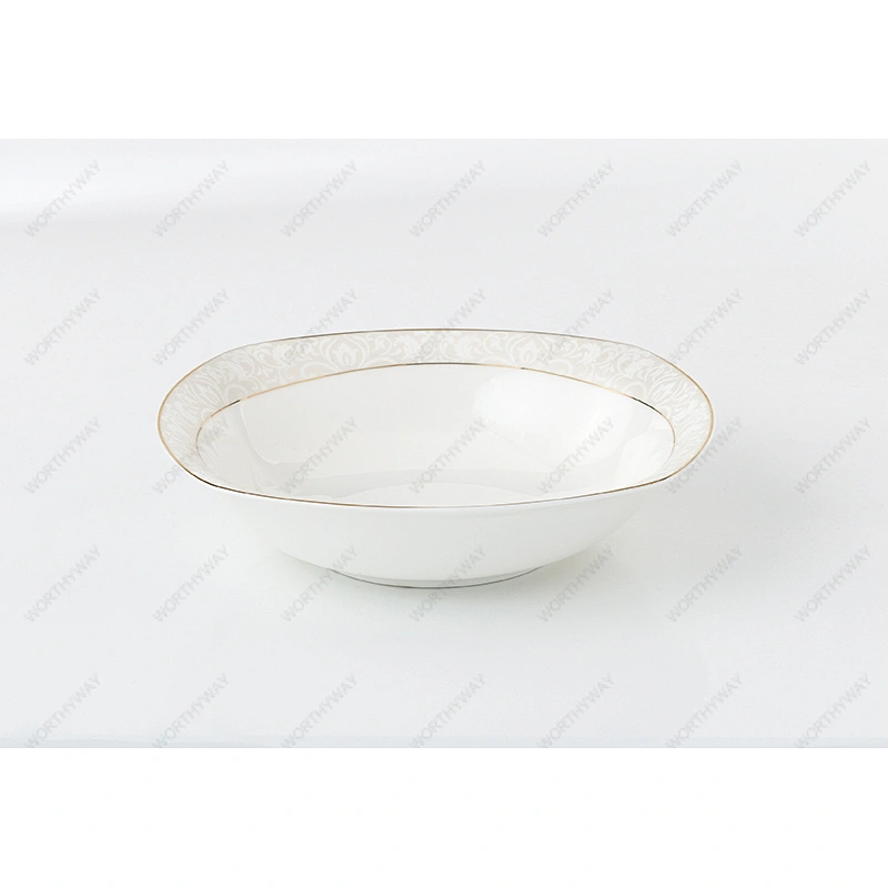 bone porcelain dinner set 7558 for 6/8/12 persons