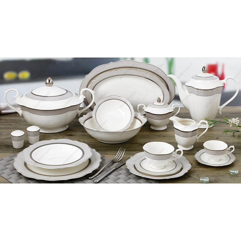 60pcs platinum dinner set SR-35P