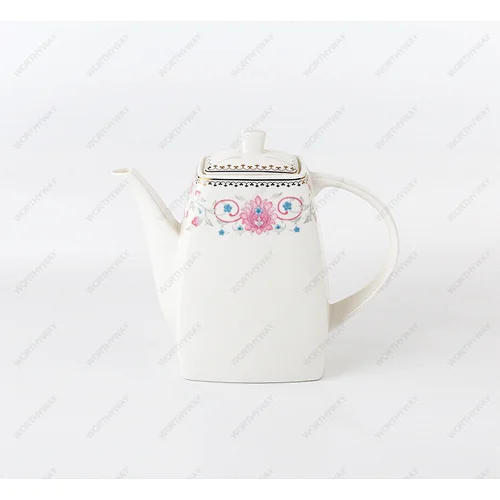 bone porcelain tea pot
