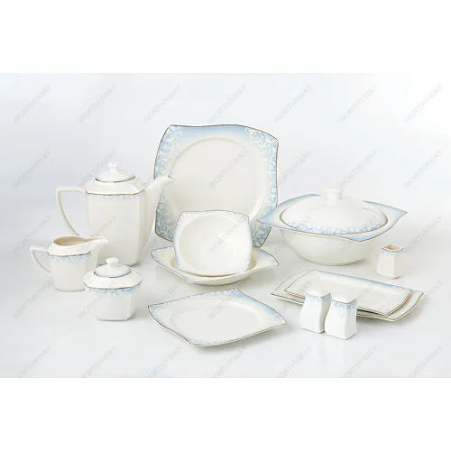 bone porcelain dinner set 7491 for 6/8/12 persons