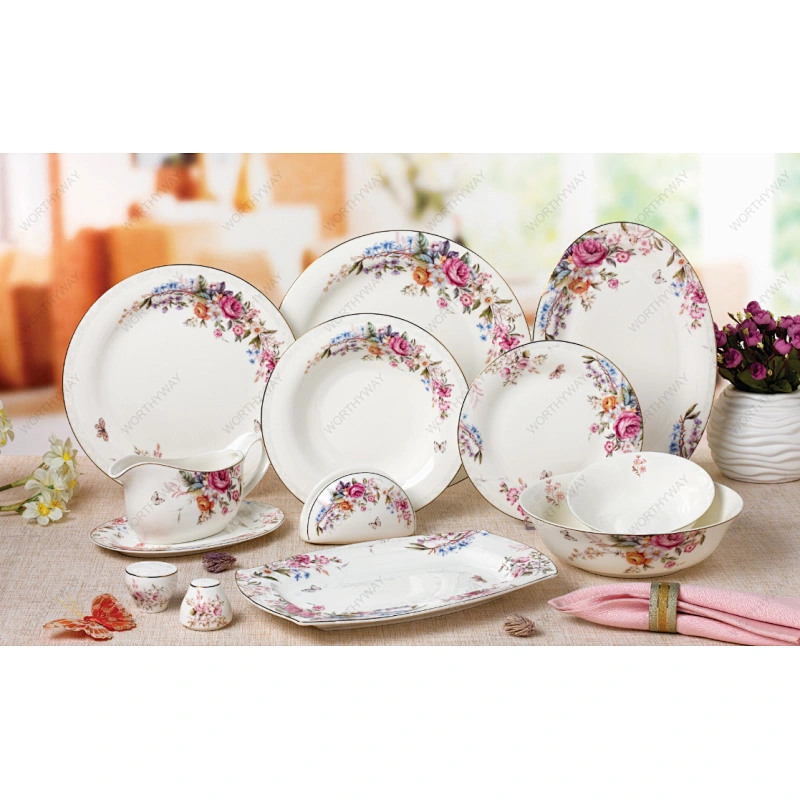 Round shape 35pcs dinner set 6846