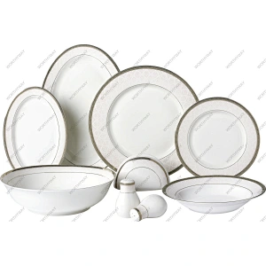 Round shape 24pcs dinner set 6437