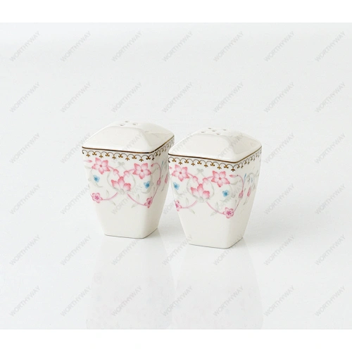 bone porcelain Salt & Pepper