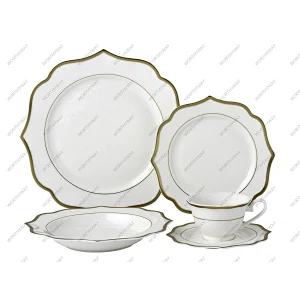 20pcs Dinner set Goldie