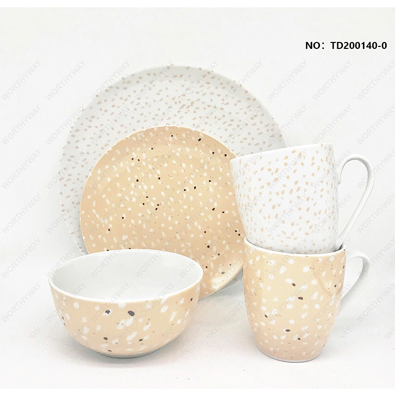 Fine porcelain dinner set for 4/6 persons-TD200140-0