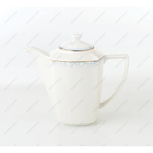 bone porcelain tea pot
