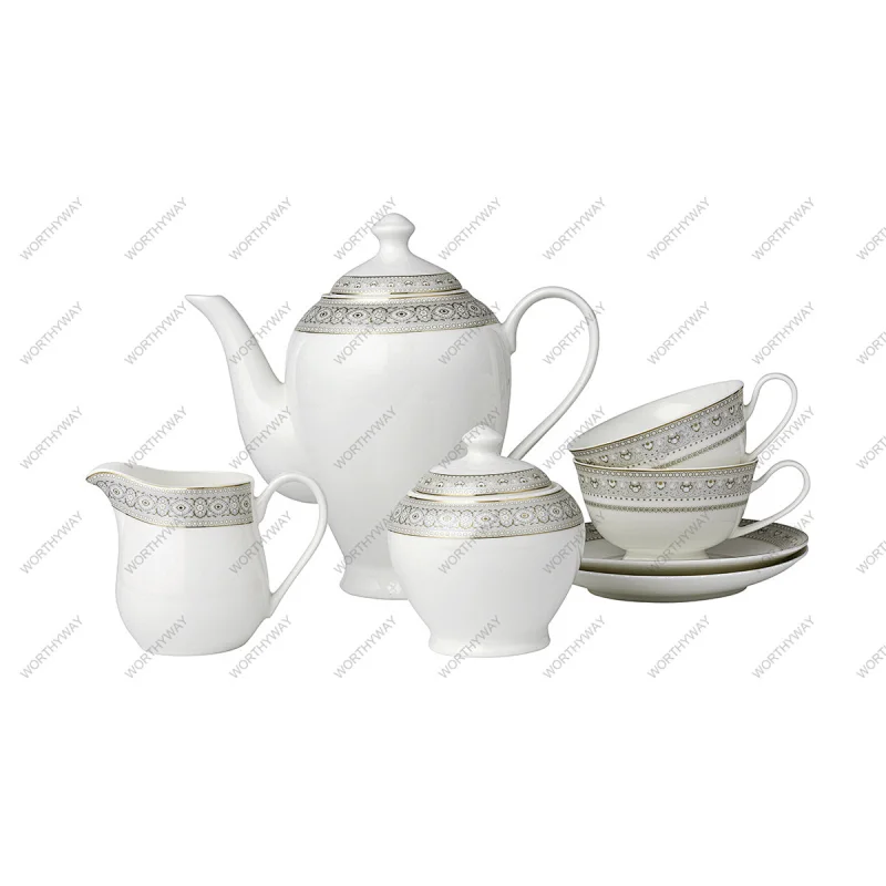 Round shape 15pcs tea set 6431R