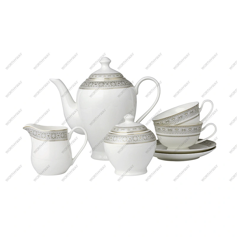 Round shape 15pcs tea set 6431R