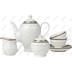 Round shape 15pcs tea set 6437
