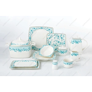 bone porcelain dinner set 7491 for 6/8/12 persons