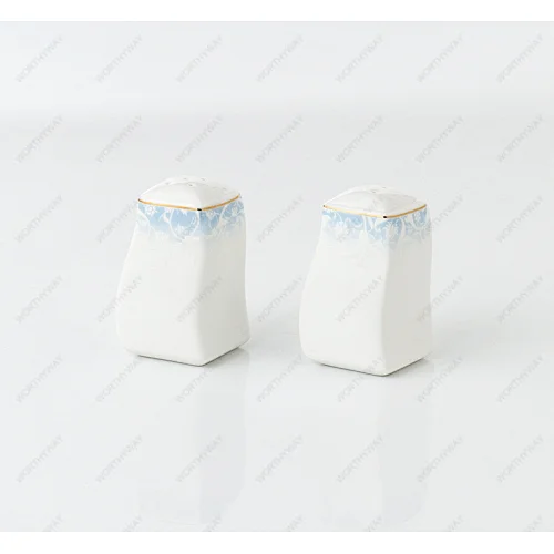 bone porcelain Salt & Pepper