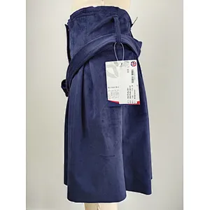 Belt blue dress for girls