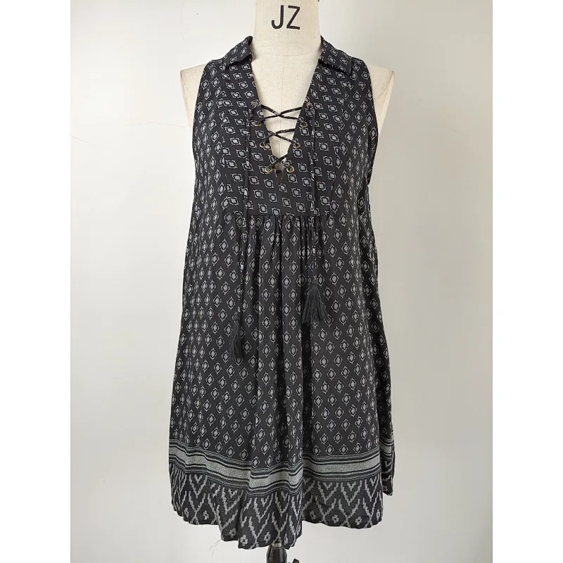 Hot Sale Casual Printed Ladies Dress