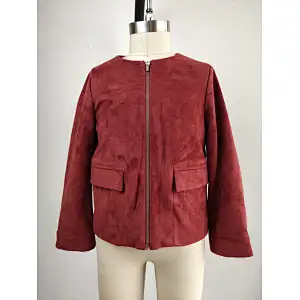 Hot seller suede long coat for girls