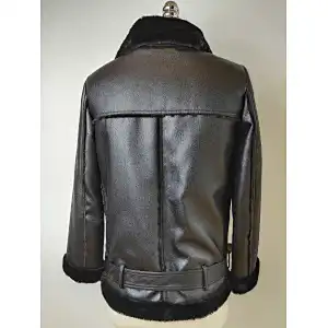 Men's winter jacket lapel warm windbreaker coat